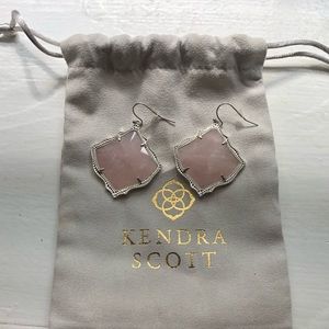 kendra scott pink earrings